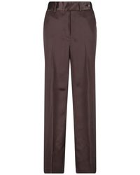 Kiton - Luxury Silk Trousers For - Lyst