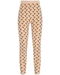Marine Serre - All-Over Moon Print Leggings - Lyst