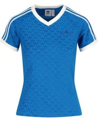 adidas T-Shirt "Heritage Now" - Blu