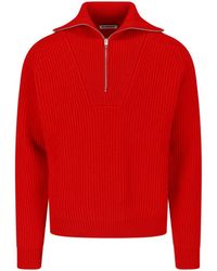 Jil Sander - Zip Sweater - Lyst