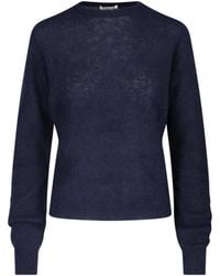 AURALEE - Alpaca-Blend Sweater - Lyst