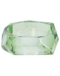 Jimmy Choo - Faceted Statement Bangle Bracelet - Lyst