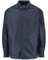 Aspesi - Tailored Fit Button-Down Shirt With Pointed Collar - Lyst