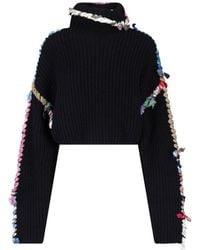 Marine Serre - Upcycled Foulard Sweater - Lyst