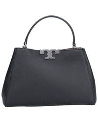Tory Burch - Pebbled Leather Top Handle Satchel - Lyst