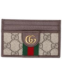 Gucci - Cardholder "Ophidia" - Lyst