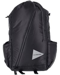 and wander - Padded Roll-Top Backpack - Lyst