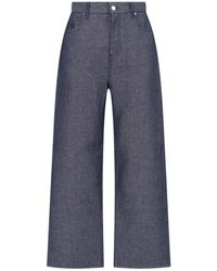 Fendi - Wide Jeans - Lyst