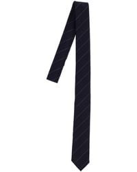 Thom Browne - Striped Silk Tie - Lyst