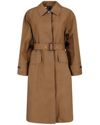 Loro Piana - Single-Breasted Trench Coat - Lyst