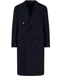 Cesare Attolini - Double-Breasted Coat - Lyst