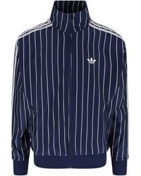 adidas - Pinstripe Track Jacket - Lyst