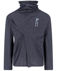 Kiko Kostadinov - Ohne High Turtleneck Geometric Sweater - Lyst