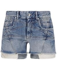 Rick Owens - Denim Shorts “Lana Cutoff” - Lyst