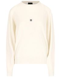 Givenchy - Logo Sweater At The Back - Lyst