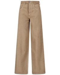 Uma Wang - Straight Wool Blend Trousers - Lyst
