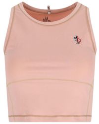 Moncler - Tank Top Logo - Lyst