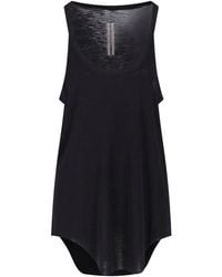 Rick Owens - Wool And Silk Tank Top - Lyst