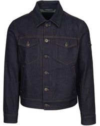 prada mens denim jacket