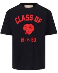 Valentino - 'Class Of 1960' T-Shirt - Lyst