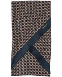 Saint Laurent - Silk Twill Scarf - Lyst