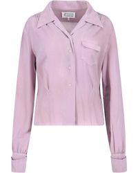 Maison Margiela - Tailored Shirt With Classic Collar And Button-Down Front - Lyst