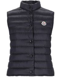 Moncler - Gilet A Collo Alto "Liane" - Lyst