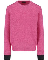 Prada - Virgin Wool Sweater - Lyst