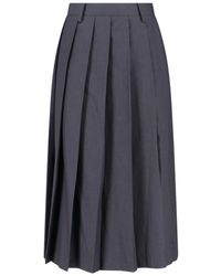DUNST - Midi Skirt - Lyst