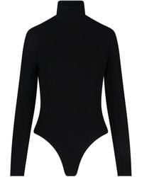 Alaïa - Viscose Bodysuit - Lyst