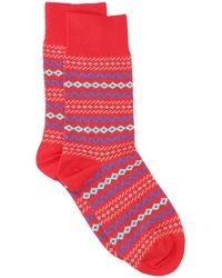 JW Anderson - Fairisle Socks - Lyst