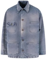 Prada - Blouson Distressed - Lyst
