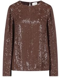 P.A.R.O.S.H. - Sweater With Sequins - Lyst