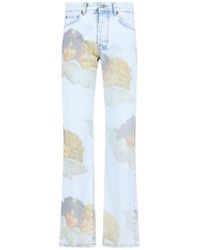 Fiorucci - "angels" Straight Jeans - Lyst