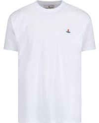 Vivienne Westwood - T-Shirt Logo Orb - Lyst
