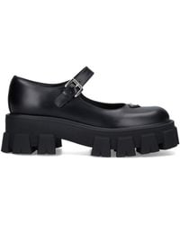 Prada - "Monolith Mary Jane" Ballet Flats - Lyst