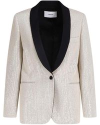 Lardini - Single-Breasted Sequin Blazer - Lyst