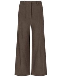 Low Classic - Wool And Alpaca Blend Pants - Lyst