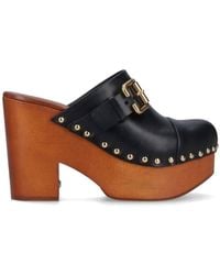 Chloé - Jeannette Clog Pumps - Lyst