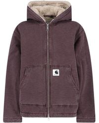Carhartt - Mitch Double-Zip Lambskin Lining Jacket - Lyst