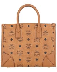 MCM - Small Tote Bags "München" - Lyst