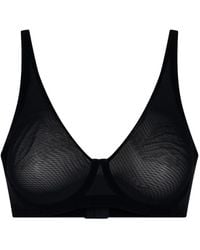 Wolford - 'Tulle Flock Full' Bra - Lyst