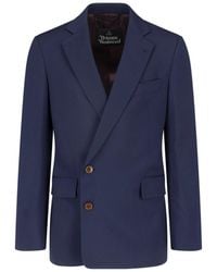 Vivienne Westwood - Single-Breasted Virgin Wool Blazer - Lyst