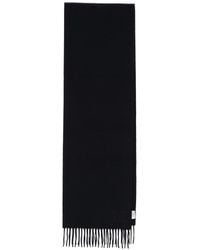 Max Mara - Sciarpa In Cashmere Nero "Wsdalia" - Lyst