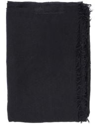 Rick Owens - Sciarpa In Misto Lana E Seta - Lyst