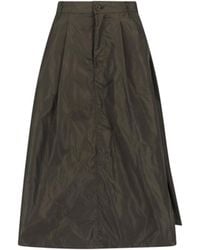 Aspesi - Polished Polyester Skirt - Lyst