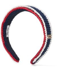 Miu Miu - Crochet Headband - Lyst