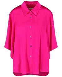 Dries Van Noten - Clea Loose-Fitting Silk Blouse - Lyst