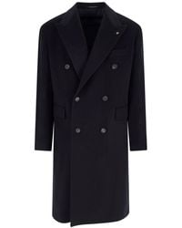 Tagliatore - 'Pino Lerario' Double-Breasted Coat - Lyst