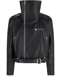 Rick Owens - Biker Jacket "Jumbo Stooges" - Lyst